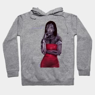 Red woman Hoodie